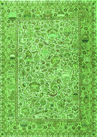 Persian Green Traditional Rug, tr3670grn