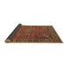 Sideview of Persian Brown Traditional Rug, tr3671brn