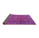 Sideview of Persian Purple Traditional Rug, tr3671pur