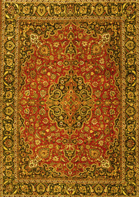 Persian Yellow Traditional Rug, tr3671yw