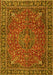 Persian Yellow Traditional Rug, tr3671yw