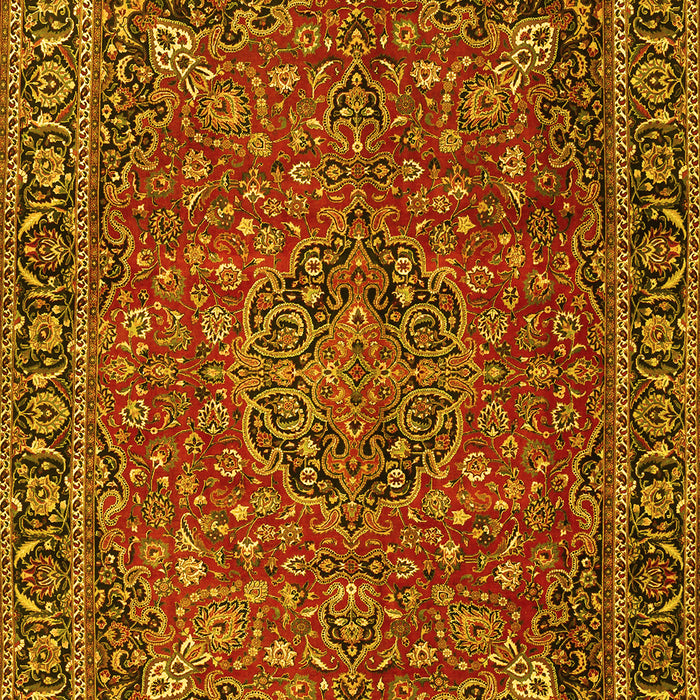 Persian Yellow Traditional Rug, tr3671yw