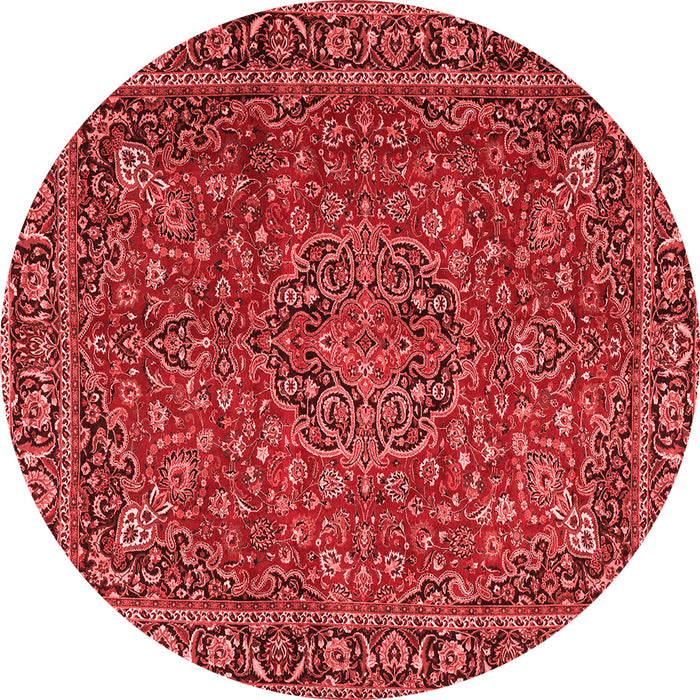 Machine Washable Persian Red Traditional Rug, wshtr3671red