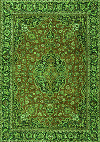 Persian Green Traditional Rug, tr3671grn