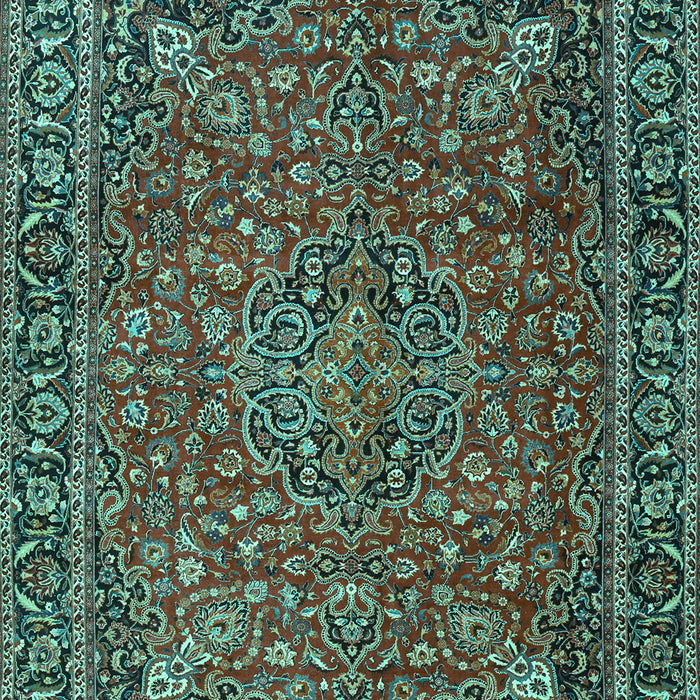 Persian Turquoise Traditional Rug, tr3671turq