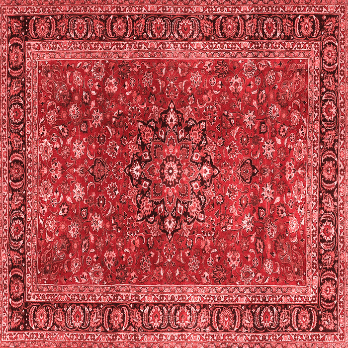 Machine Washable Persian Red Traditional Rug, wshtr3672red