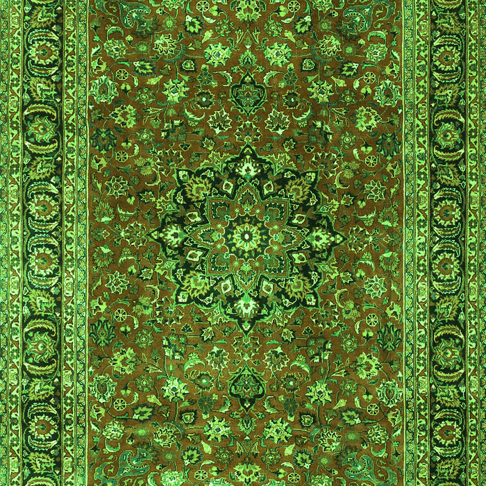 Persian Green Traditional Rug, tr3672grn