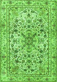 Persian Green Traditional Rug, tr3673grn