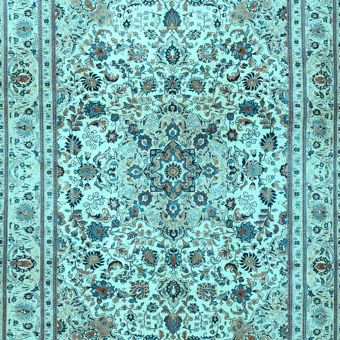 Persian Light Blue Traditional Rug, tr3673lblu