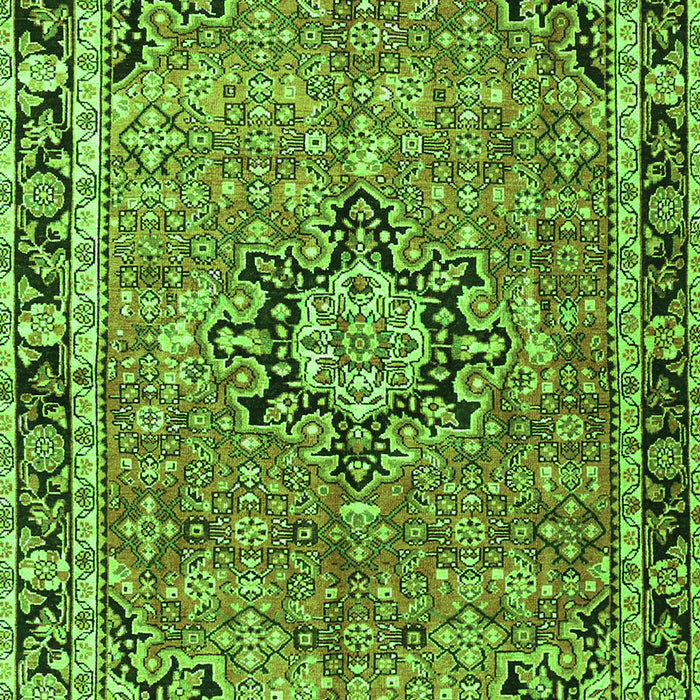 Persian Green Traditional Rug, tr3674grn