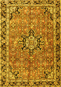 Persian Yellow Traditional Rug, tr3674yw