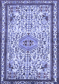 Persian Blue Traditional Rug, tr3675blu
