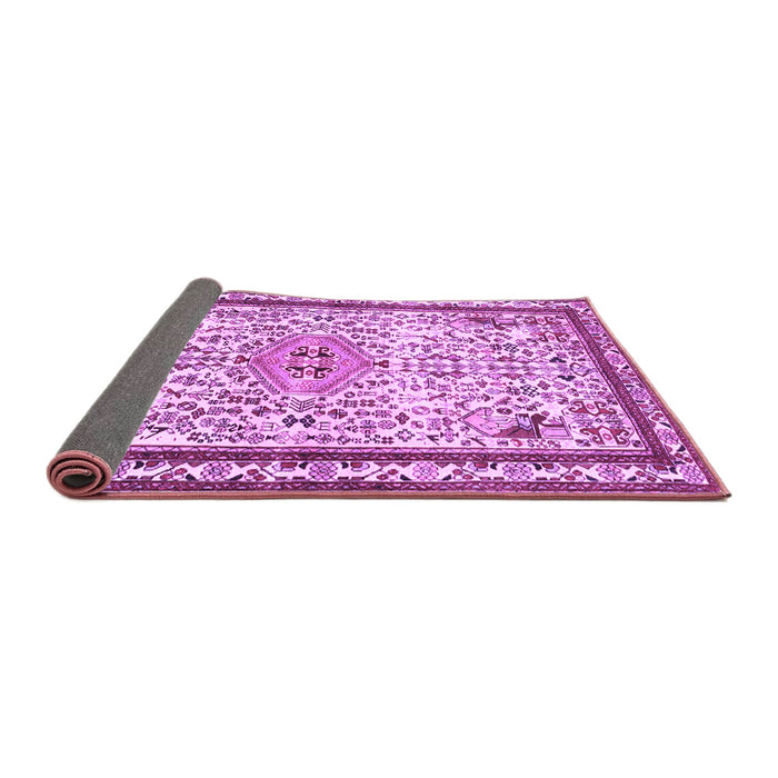 Sideview of Persian Purple Traditional Rug, tr3675pur