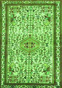 Persian Green Traditional Rug, tr3675grn