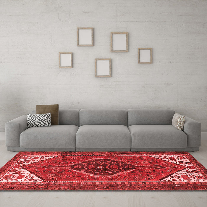 Traditional Red Washable Rugs