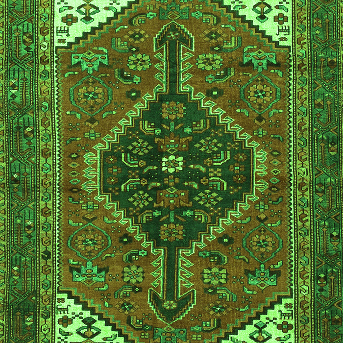 Persian Green Traditional Rug, tr3676grn