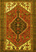 Persian Yellow Traditional Rug, tr3676yw