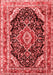 Medallion Red Traditional Area Rugs