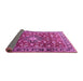 Sideview of Persian Pink Traditional Rug, tr3679pnk