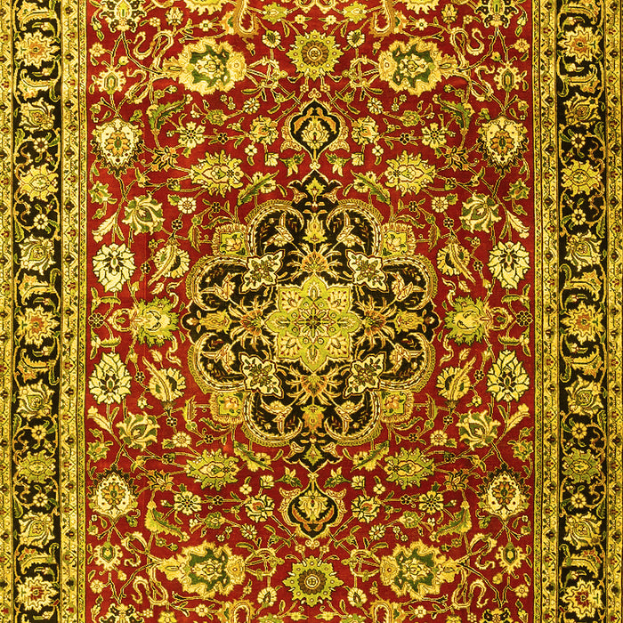 Persian Yellow Traditional Rug, tr3679yw