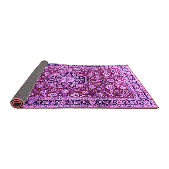 Sideview of Persian Purple Traditional Rug, tr3679pur
