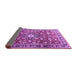 Sideview of Persian Purple Traditional Rug, tr3679pur