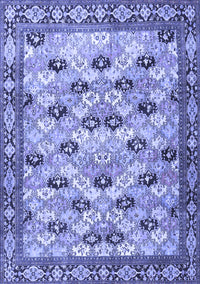Persian Blue Traditional Rug, tr3680blu
