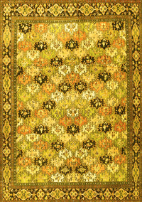 Persian Yellow Traditional Rug, tr3680yw