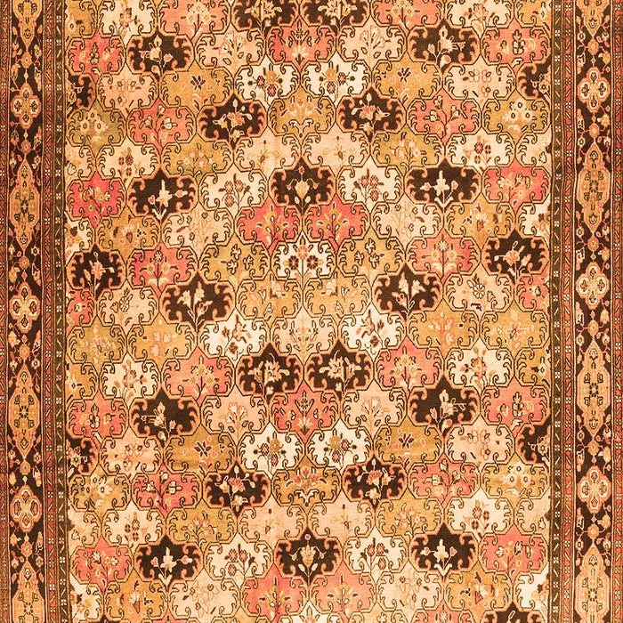Persian Orange Traditional Rug, tr3680org