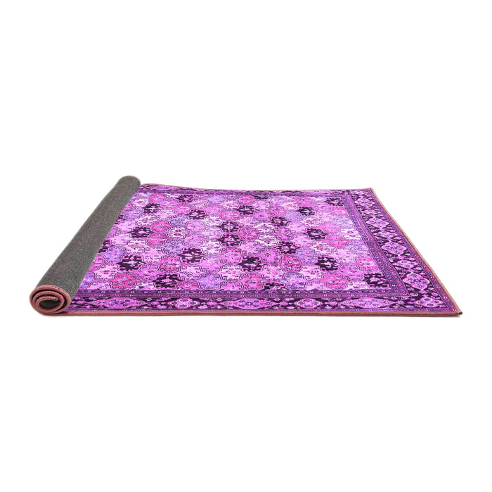 Sideview of Persian Purple Traditional Rug, tr3680pur