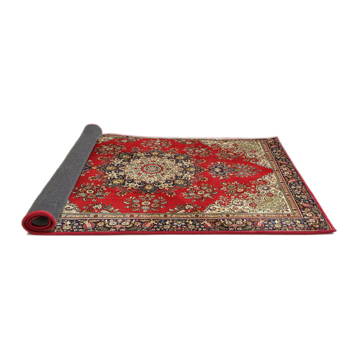 Sideview of Traditional Red Persian Rug, tr3681