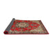 Sideview of Traditional Red Persian Rug, tr3681