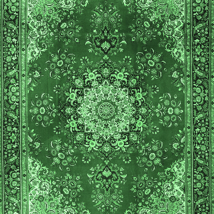 Persian Emerald Green Traditional Rug, tr3681emgrn