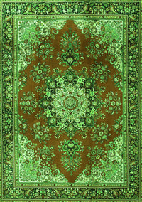 Persian Green Traditional Rug, tr3681grn