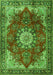Persian Green Traditional Rug, tr3681grn