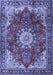 Persian Blue Traditional Rug, tr3681blu