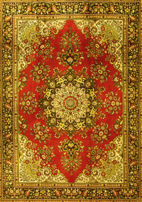 Persian Yellow Traditional Rug, tr3681yw