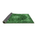 Sideview of Persian Emerald Green Traditional Rug, tr3681emgrn