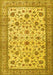 Persian Yellow Traditional Rug, tr3682yw