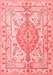 Medallion Red Traditional Area Rugs