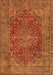 Persian Orange Traditional Rug, tr3684org