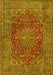 Persian Yellow Traditional Rug, tr3684yw