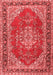 Medallion Red Traditional Area Rugs