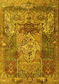 Persian Yellow Traditional Rug, tr3686yw