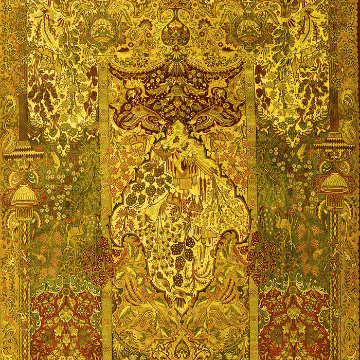 Persian Yellow Traditional Rug, tr3686yw