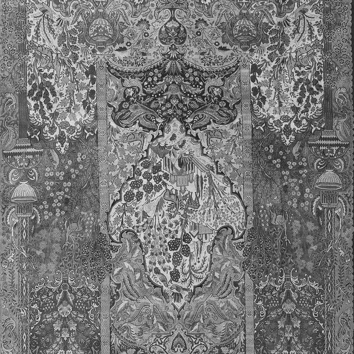 Persian Gray Traditional Rug, tr3686gry