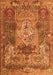 Persian Orange Traditional Rug, tr3686org