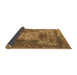 Sideview of Persian Brown Traditional Rug, tr3686brn
