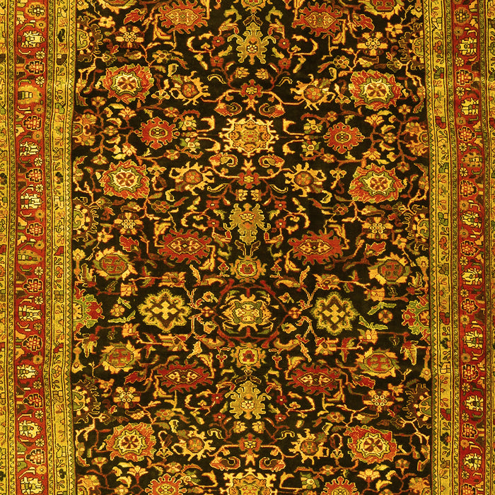 Persian Yellow Traditional Rug, tr3687yw