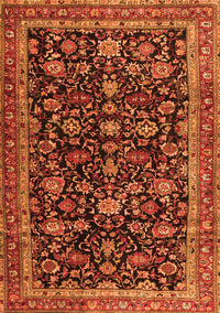 Persian Orange Traditional Rug, tr3687org